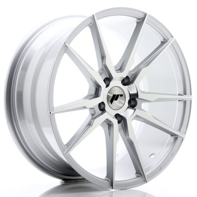 Japan Racing JR21 19x8,5 ET40 5x108 Silver Machined Face in the group WHEELS / RIMS / BRANDS / JAPAN RACING at TH Pettersson AB (225-JR2119855M4065SM)