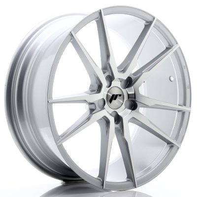 Japan Racing JR21 20x8,5 ET40 5H Undrilled Silver Machined Face in the group WHEELS / RIMS / BRANDS / JAPAN RACING at TH Pettersson AB (225-JR2120855X4074SM)
