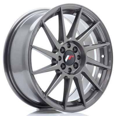 Japan Racing JR22 17x7 ET35 4x100/114 Hyper Gray in the group WHEELS / RIMS / BRANDS / JAPAN RACING at TH Pettersson AB (225-JR22177043573HG)