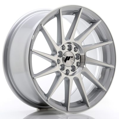 Japan Racing JR22 17x8 ET35 4x100/114 Silver Machined Face in the group WHEELS / RIMS / BRANDS / JAPAN RACING at TH Pettersson AB (225-JR22178043573SM)