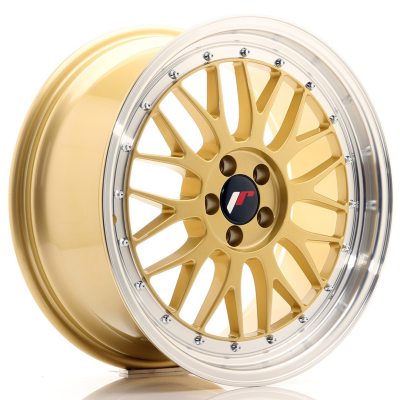 Japan Racing JR23 18x8,5 ET35 5x100 Gold w/Machined Lip in the group WHEELS / RIMS / BRANDS / JAPAN RACING at TH Pettersson AB (225-JR2318855K3574GD)