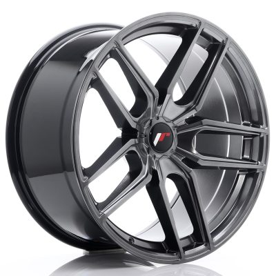 Japan Racing JR25 20x10 ET20-40 5H Undrilled Hyper Black in the group WHEELS / RIMS / BRANDS / JAPAN RACING at TH Pettersson AB (225-JR2520105X2074HB)