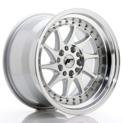 Japan Racing JR26 17x10 ET20 5x114/120 Silver Machined Face in the group WHEELS / RIMS / BRANDS / JAPAN RACING at TH Pettersson AB (225-JR261710MG2074SM)