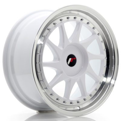 Japan Racing JR26 18x8,5 ET20-40 Undrilled White w/Machined Lip in the group WHEELS / RIMS / BRANDS / JAPAN RACING at TH Pettersson AB (225-JR261885XX2074WL)