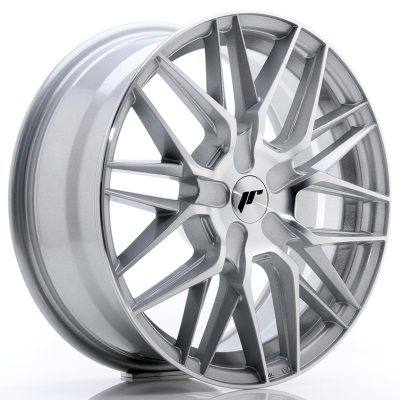 Japan Racing JR28 17x7 ET20-45 Undrilled Silver Machined Face in the group WHEELS / RIMS / BRANDS / JAPAN RACING at TH Pettersson AB (225-JR281770XX2074SM)