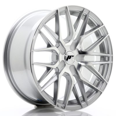 Japan Racing JR28 17x8 ET25-40 Undrilled Silver Machined Face in the group WHEELS / RIMS / BRANDS / JAPAN RACING at TH Pettersson AB (225-JR281780XX2574SM)