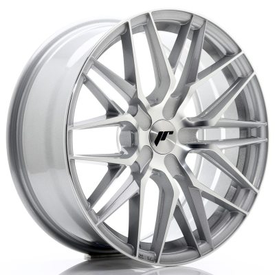 Japan Racing JR28 18x7,5 ET20-40 Undrilled Silver Machined Face in the group WHEELS / RIMS / BRANDS / JAPAN RACING at TH Pettersson AB (225-JR281875XX2074SM)