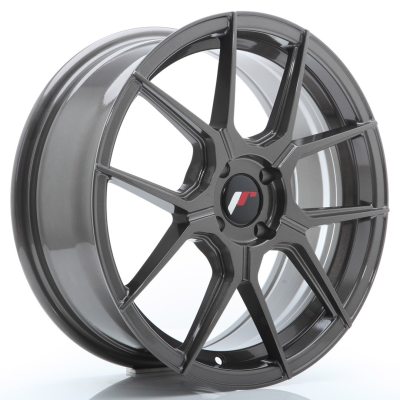Japan Racing JR30 17x7 ET40 4x100 Hyper Gray in the group WHEELS / RIMS / BRANDS / JAPAN RACING at TH Pettersson AB (225-JR3017704H4067HG)