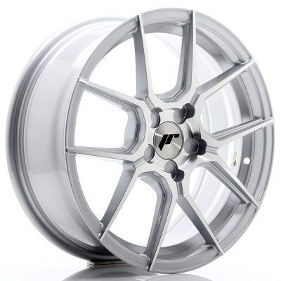 Japan Racing JR30 17x7 ET20-40 5H Undrilled Silver Machined Face in the group WHEELS / RIMS / BRANDS / JAPAN RACING at TH Pettersson AB (225-JR3017705X2074SM)