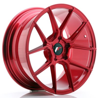 Japan Racing JR30 18x8,5 ET20-40 5H Undrilled Platinum Red in the group WHEELS / RIMS / BRANDS / JAPAN RACING at TH Pettersson AB (225-JR3018855X2074RP2)