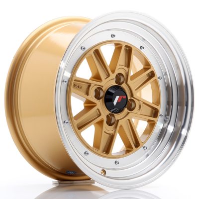 Japan Racing JR31 15x7.5 ET20 4x100 Gold w/Machined Lip in the group WHEELS / RIMS / BRANDS / JAPAN RACING at TH Pettersson AB (225-JR3115754H2073GDL)