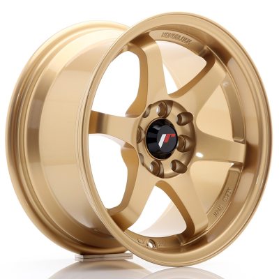 Japan Racing JR3 15x8 ET25 4x100/114 Gold in the group WHEELS / RIMS / BRANDS / JAPAN RACING at TH Pettersson AB (225-JR3158042573GD)
