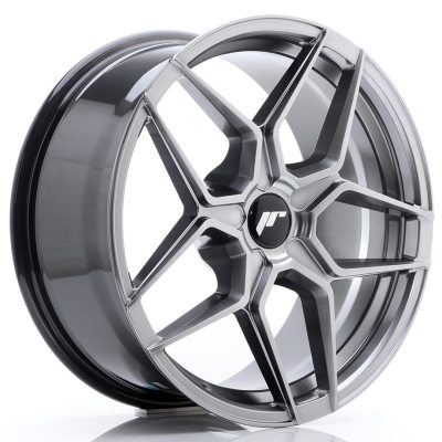 Japan Racing JR34 18x8 ET20-42 5H Undrilled Hyper Black in the group WHEELS / RIMS / BRANDS / JAPAN RACING at TH Pettersson AB (225-JR3418805X2074HB)