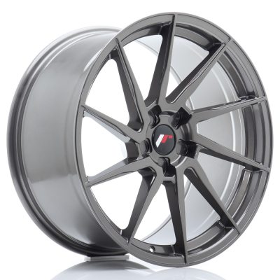 Japan Racing JR36 20x10 ET20-45 5H Undrilled Hyper Gray in the group WHEELS / RIMS / BRANDS / JAPAN RACING at TH Pettersson AB (225-JR3620105X2074HG)