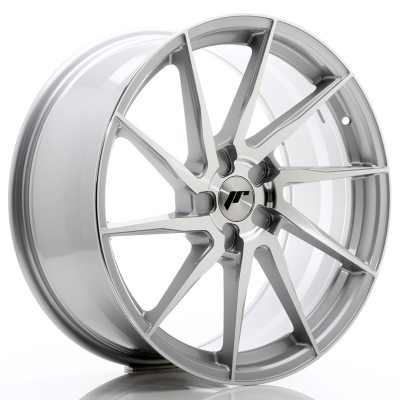 Japan Racing JR36 20x9 ET15-38 5H Undrilled Silver Brushed Face in the group WHEELS / RIMS / BRANDS / JAPAN RACING at TH Pettersson AB (225-JR3620905X1574SBF)