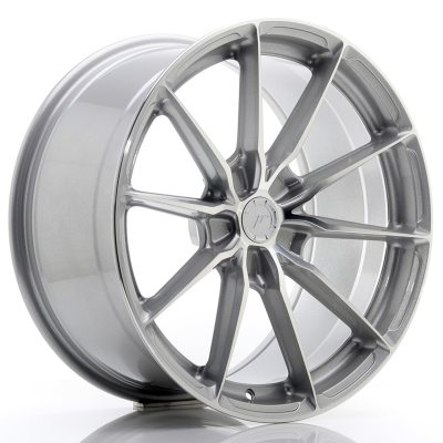 Japan Racing JR37 19x9,5 ET20-45 5H Undrilled Silver Machined Face in the group WHEELS / RIMS / BRANDS / JAPAN RACING at TH Pettersson AB (225-JR3719955X2072SM)