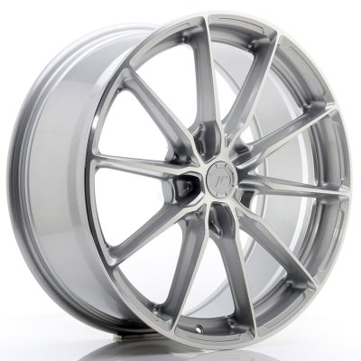 Japan Racing JR37 20x8,5 ET20-45 5H Undrilled Silver Machined Face in the group WHEELS / RIMS / BRANDS / JAPAN RACING at TH Pettersson AB (225-JR3720855X2072SM)