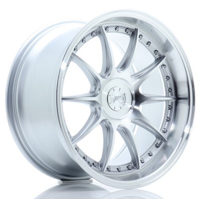 Japan Racing JR41 18x9,5 ET15-35 5H Undrilled Silver Machined Face in the group WHEELS / RIMS / BRANDS / JAPAN RACING at TH Pettersson AB (225-JR4118955X1572SM)