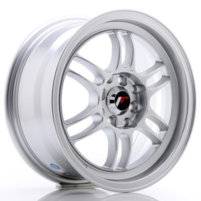 Japan Racing JR7 15x7 ET38 4x100/114 Silver in the group WHEELS / RIMS / BRANDS / JAPAN RACING at TH Pettersson AB (225-JR7157043873S)