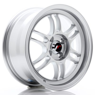 Japan Racing JR7 15x7 ET38 4x100 Silver in the group WHEELS / RIMS / BRANDS / JAPAN RACING at TH Pettersson AB (225-JR715704H3873S)