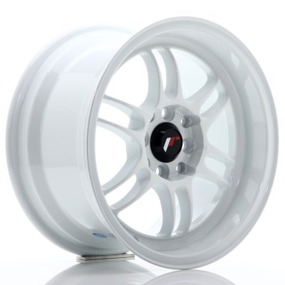 Japan Racing JR7 15x8 ET35 4x100/114 White in the group WHEELS / RIMS / BRANDS / JAPAN RACING at TH Pettersson AB (225-JR7158043573W)