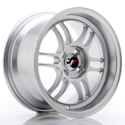 Japan Racing JR7 15x8 ET35 4x100 Silver in the group WHEELS / RIMS / BRANDS / JAPAN RACING at TH Pettersson AB (225-JR715804H3573S)