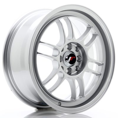 Japan Racing JR7 16x7 ET38 4x100/114 Silver in the group WHEELS / RIMS / BRANDS / JAPAN RACING at TH Pettersson AB (225-JR7167043873S)
