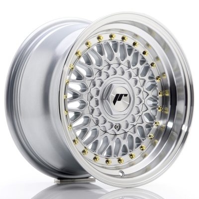 Japan Racing JR9 15x8 ET20 Undrilled Silver w/Machined Lip in the group WHEELS / RIMS / BRANDS / JAPAN RACING at TH Pettersson AB (225-JR91580XX2074S)