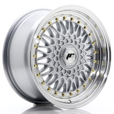 Japan Racing JR9 16x7,5 ET25 4x100/108 Silver w/Machined Lip in the group WHEELS / RIMS / BRANDS / JAPAN RACING at TH Pettersson AB (225-JR91675142574S)