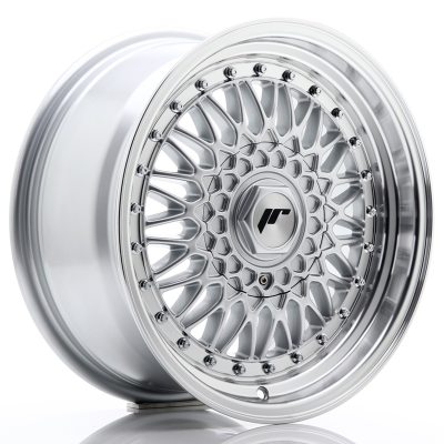 Japan Racing JR9 16x7,5 ET25 4x100/108 Silver w/Machined Lip+Silver Rivets in the group WHEELS / RIMS / BRANDS / JAPAN RACING at TH Pettersson AB (225-JR91675142574SS)