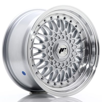 Japan Racing JR9 16x8 ET25 4x100/108 Silver w/Machined Lip+Silver Rivets in the group WHEELS / RIMS / BRANDS / JAPAN RACING at TH Pettersson AB (225-JR9168142574SS)