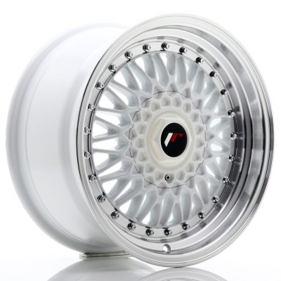Japan Racing JR9 16x8 ET25 4x100/108 White w/Machined Lip in the group WHEELS / RIMS / BRANDS / JAPAN RACING at TH Pettersson AB (225-JR9168142574W)