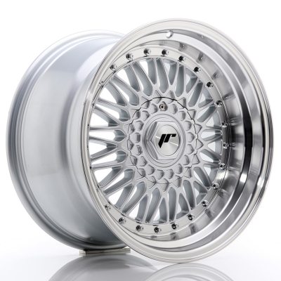 Japan Racing JR9 17x10 ET20 5x112/120 Silver w/Machined Lip+Silver Rivets in the group WHEELS / RIMS / BRANDS / JAPAN RACING at TH Pettersson AB (225-JR9171092074SS)