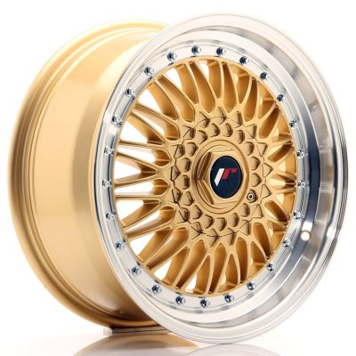 Japan Racing JR9 17x7,5 ET20 4x100/108 Gold w/Machined Lip in the group WHEELS / RIMS / BRANDS / JAPAN RACING at TH Pettersson AB (225-JR91775142074GD)