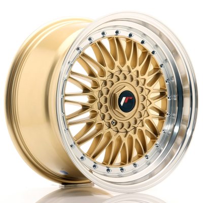 Japan Racing JR9 18x9 ET20-40 Undrilled Gold w/Machined Lip in the group WHEELS / RIMS / BRANDS / JAPAN RACING at TH Pettersson AB (225-JR91890XX2074GD)