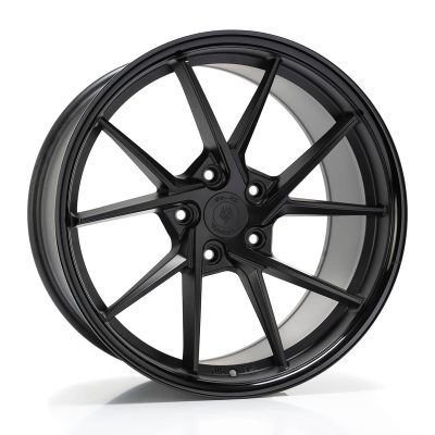 Imaz Wheels FF689 8,5x19 ET38 HUB 74,1 BLACK BL-LIP in the group WHEELS / RIMS / BRANDS / IMAZ WHEELS at TH Pettersson AB (234-21957)