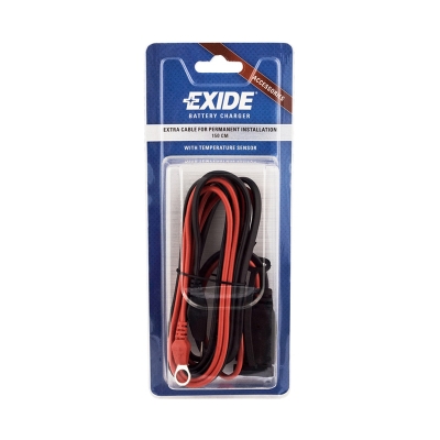 Charging Cable EXIDE / TUDOR with ring terminal and temperature sensor 1,5m in the group ACCESSORIES / BATTERY CHARGER at TH Pettersson AB (32-261970)