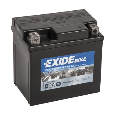 Motorcycle battery 4910 EXIDE MC AGM12-5 4Ah 70A(EN) in the group CAR & MC / MC BATTERIES at TH Pettersson AB (32-4910)
