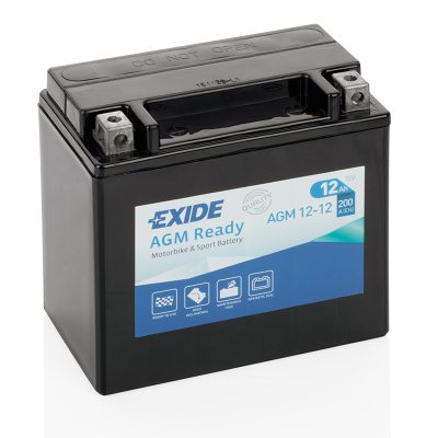 Motorcycle battery 4918 EXIDE MC AGM12-12 12Ah 200A(EN) in the group CAR & MC / MC BATTERIES at TH Pettersson AB (32-4918)