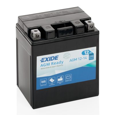 Motorcycle battery 4919 EXIDE MC AGM12-14 12Ah 210A(EN) in the group CAR & MC / MC BATTERIES at TH Pettersson AB (32-4919)