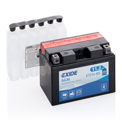 Motorcycle battery 4977 EXIDE MC ETZ14-BS 11Ah 205A(EN) in the group  at TH Pettersson AB (32-4977)
