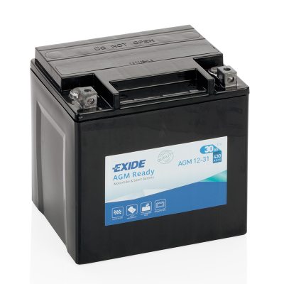 Motorcycle battery 4990 EXIDE MC AGM12-31 30Ah 430A(EN) in the group MARINE & HOBBY / WATERCRAFT BATTERIES at TH Pettersson AB (32-4990)