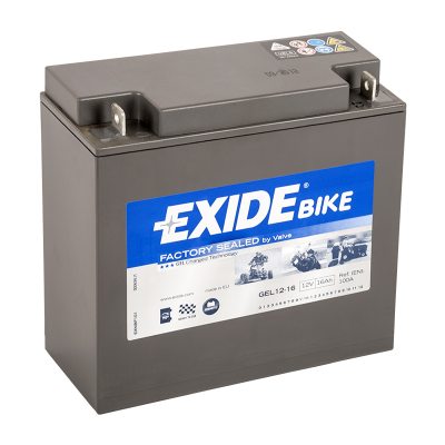 Motorcycle battery 80016 EXIDE MC GEL12-16 16Ah 100A(EN) in the group  at TH Pettersson AB (32-80016)