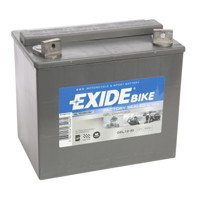 Motorcycle battery 80030 EXIDE MC GEL12-30 30Ah 180A(EN) in the group CAR & MC / MC BATTERIES at TH Pettersson AB (32-80030)