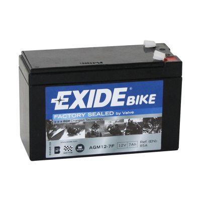 Motorcycle battery 4923 EXIDE MC AGM12-7F 7Ah 85A(EN) in the group CAR & MC / MC BATTERIES at TH Pettersson AB (32-AGM12-7F)