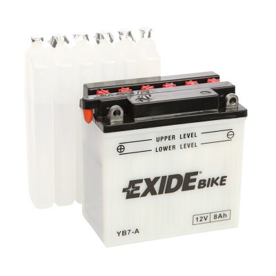 Motorcycle battery 4577 EXIDE MC EB7-A 8Ah 85A(EN) in the group CAR & MC / MC BATTERIES at TH Pettersson AB (32-EB7-A)