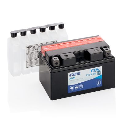 Motorcycle battery 4976 EXIDE MC ETZ10-BS 9Ah 145A(EN) in the group CAR & MC / MC BATTERIES at TH Pettersson AB (32-ETZ10-BS)