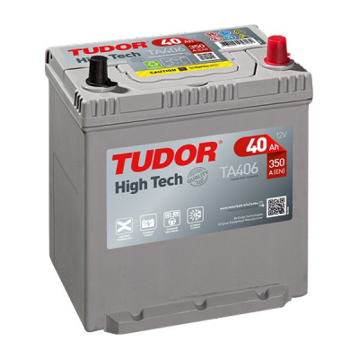 Starting Battery TA406 TUDOR EXIDE HIGH-TECH 40Ah 350A(EN) in the group CAR & MC / START BATTERIES at TH Pettersson AB (32-TA406)
