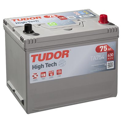 Starting Battery TA754 TUDOR EXIDE HIGH-TECH 75Ah 630A(EN) in the group  /  / HEAVY VEHICLES / CONTRACT BATTERIES at TH Pettersson AB (32-TA754)