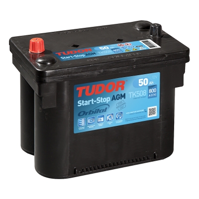 Start battery TK508 TUDOR EXIDE START-STOP AGM 50Ah 800A(EN) in the group MARINE & HOBBY / CONSUMPTION BATTERIES at TH Pettersson AB (32-TK508)